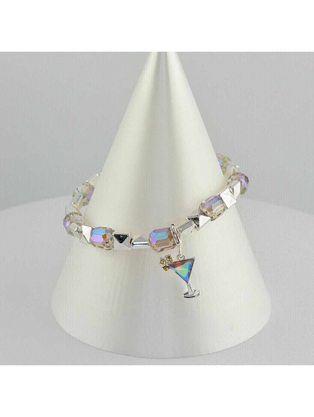 Bomb Party Single Stack Bracelet - on Silver Plating #127